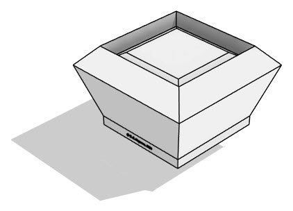 Крышный вентилятор VKVT